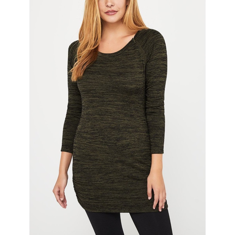 Green and Black Thyme Nursing Sweater 🤱🏼